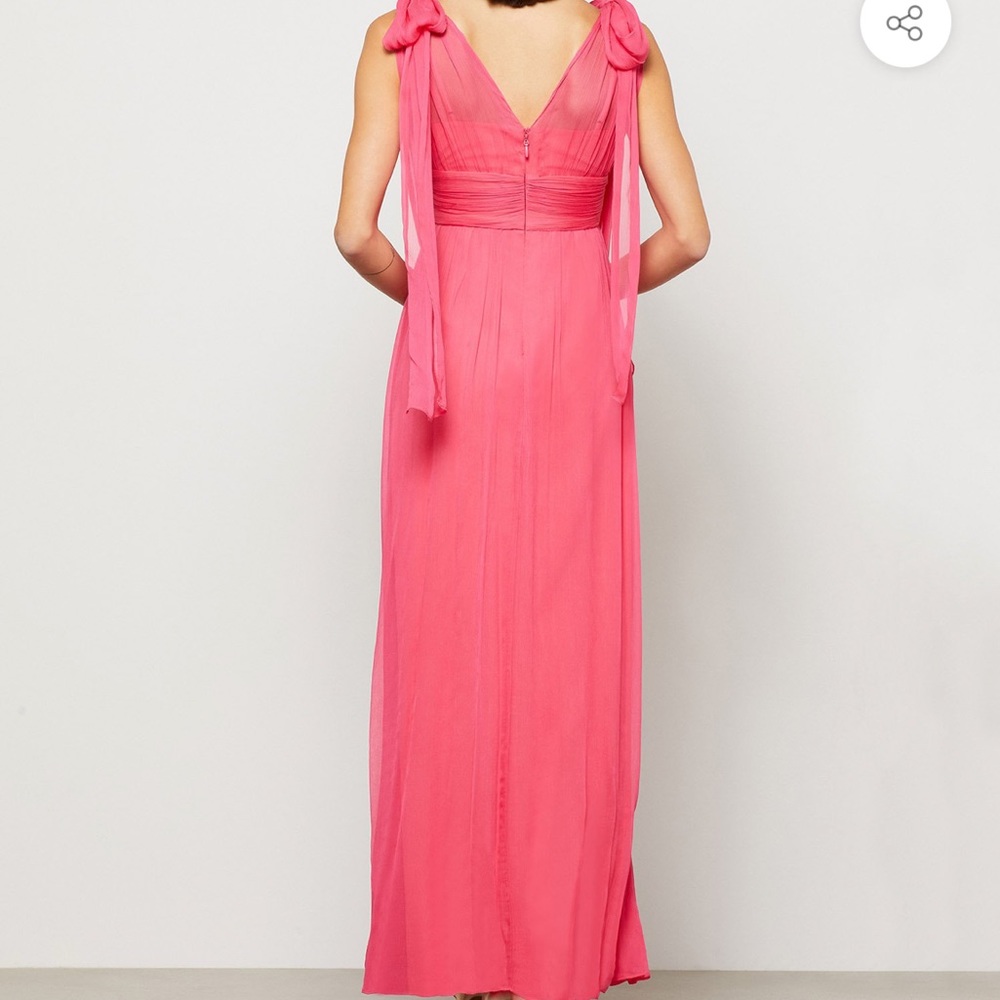 **LAST CHANCE** BCBG CORSET DETAIL FLORAL GOWN